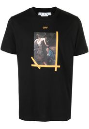 Off-White T-shirt Arrows Caravaggio con stampa - BLACK WHITE