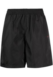 Off-White Diag-print swim shorts - Nero