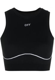 Off-White Off-Stamp sports bra - Nero