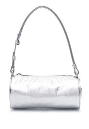 Off-White small Torpedo leather shoulder bag - Argento