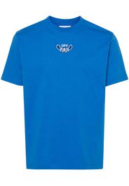 Off-White Bandana Arrows-print T-shirt - Blu
