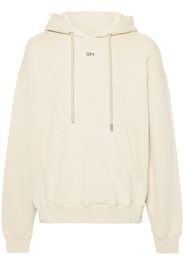 Off-White Off Stamp Skate cotton hoodie - Toni neutri