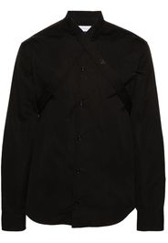 Off-White Camicia con colletto Duchesse - 1010 BLACK BLACK