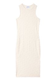 Off-White Off terry rowing dress - Toni neutri