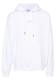 Off-White Arrow Skate cotton hoodie - Blu