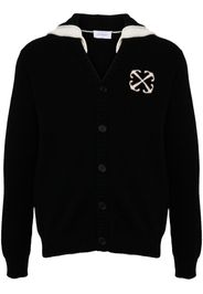 Off-White Cardigan pesante - Nero