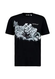 Off-White eagle rock slim-fit T-shirt - Nero