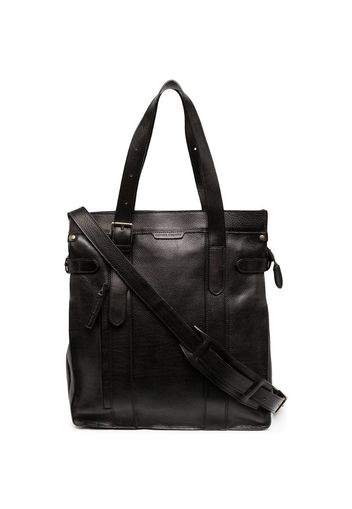 large leather tote bag