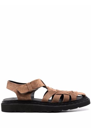 Officine Creative strappy leather sandals - Marrone