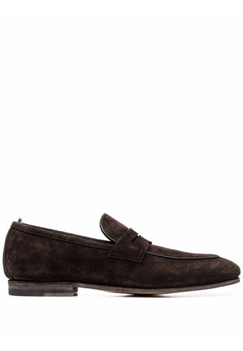 Officine Creative Barona suede loafers - Marrone