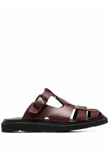 Officine Creative caged-design sandals - Marrone