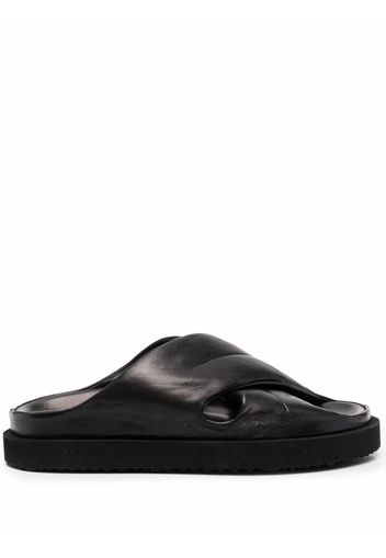 Officine Creative Chora 104 cross-strap sandals - Nero