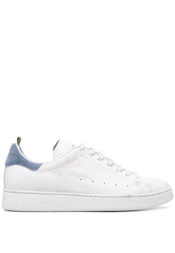 Officine Creative Mower contrasting heel sneakers - Bianco