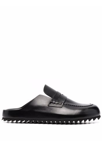 Officine Creative Mules in pelle - Nero