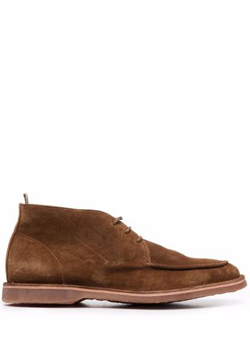 Officine Creative Kent leather boots - Marrone