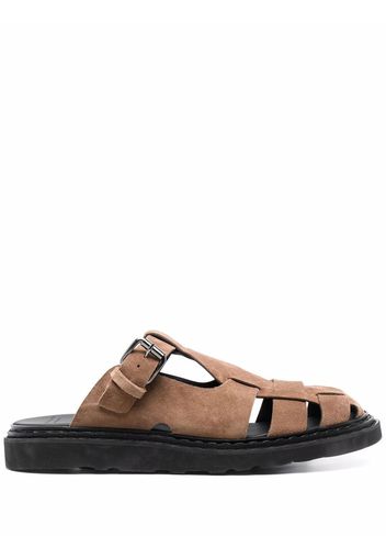 Officine Creative Lyndon caged sandals - Nero