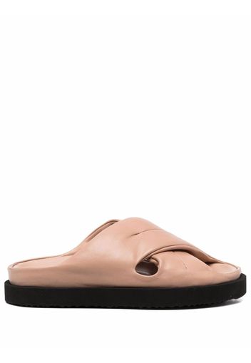 Officine Creative Chora 104 cross-strap sandals - Toni neutri