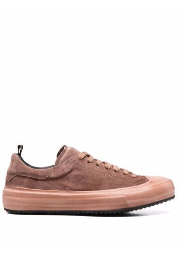 Officine Creative lace-up suede sneakers - Rosa