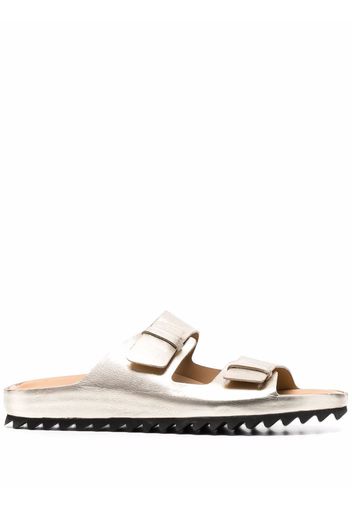 Officine Creative Pelagie metallic sandals - Oro