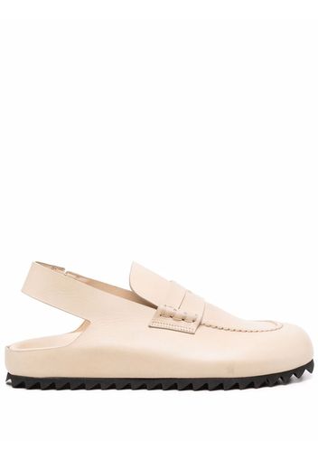 Officine Creative Pelagie 015 slingback loafers - Toni neutri