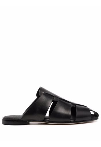 Officine Creative Cuba 001 caged-toe sandals - Nero