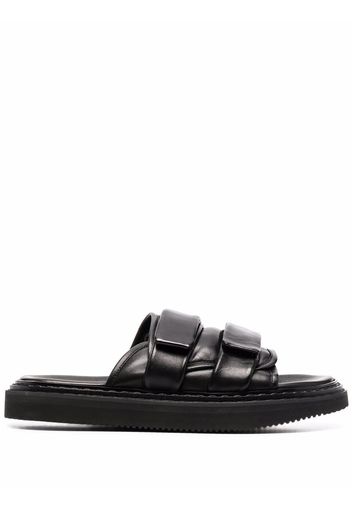 Officine Creative touch-strap slip-on style - Nero