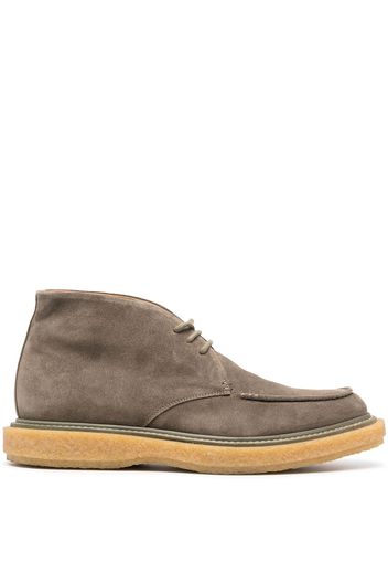 OFFICINE CREATIVE Bullet suede boots - Verde