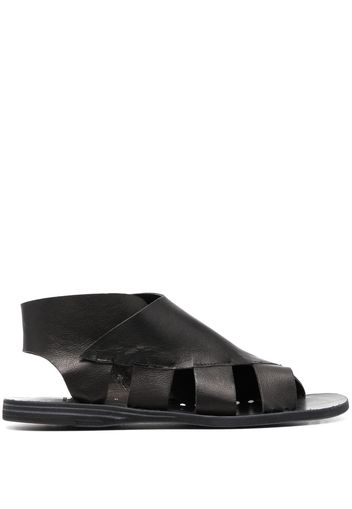 Officine Creative Itaca 15mm leather sandals - Nero