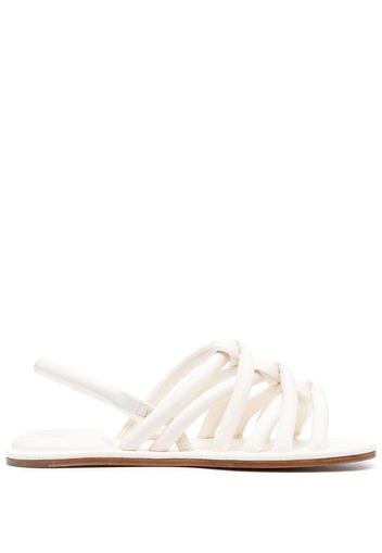 Officine Creative Cybille 11 leather sandals - Bianco