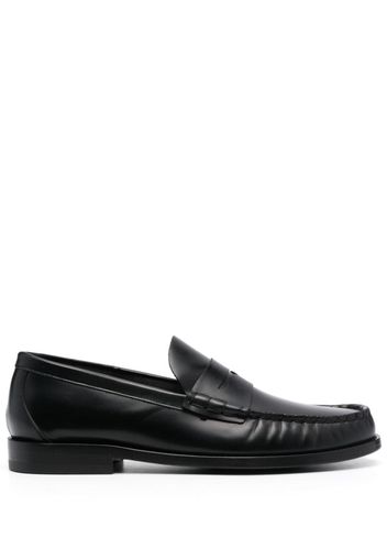 Officine Creative penny-slot leather loafers - Nero