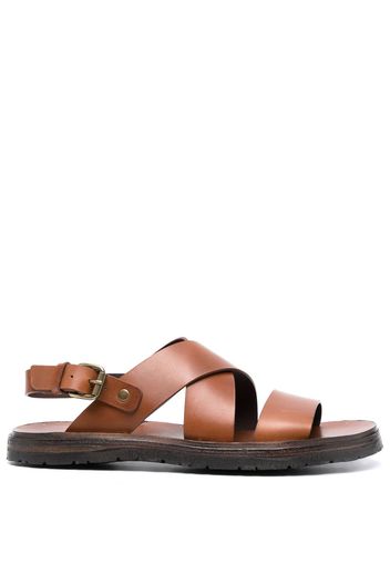 Officine Creative Kontraire 005 leather sandals - Marrone