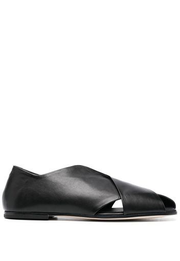 Officine Creative Fidel 007 leather sandals - Nero