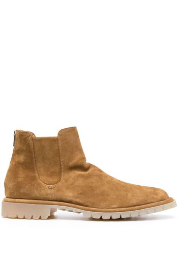 Officine Creative suede chelsea boots - Marrone