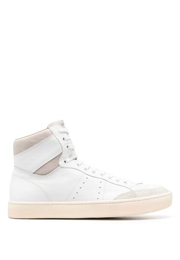 Officine Creative Knight high-top leather sneakers - Bianco