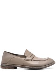 Officine Creative pebbled buffalo leather loafers - Toni neutri