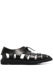 Officine Creative Sandali Lyndon con cut-out - Nero