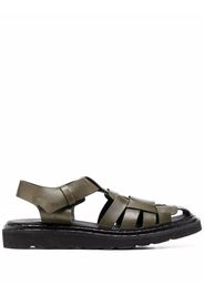 Officine Creative caged-design sandals - Verde