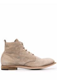 Officine Creative Durga lace-up ankle boots - Toni neutri