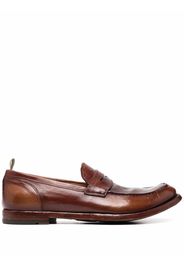 Officine Creative Anatomia penny loafers - Marrone