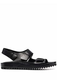 Officine Creative Agora double strap sandals - Nero