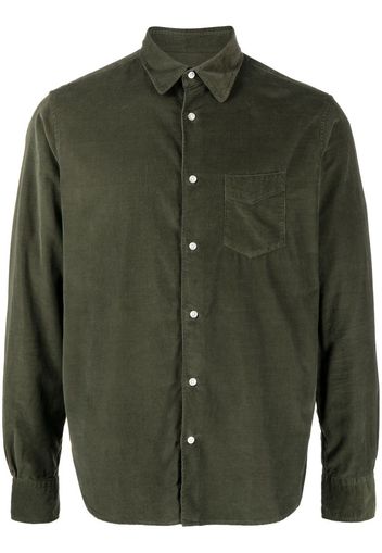 Officine Generale Camicia slim - Verde