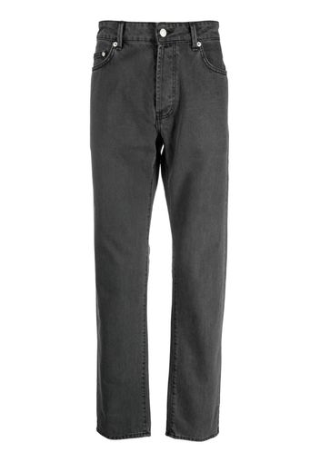 Officine Generale straight-leg cut jeans - Grigio