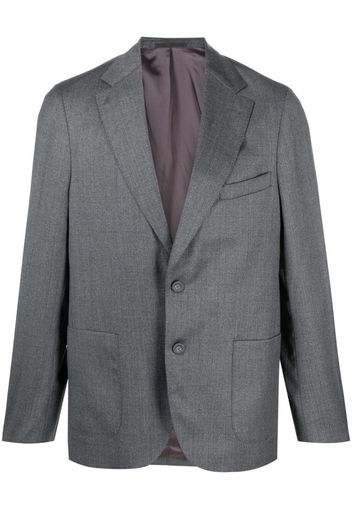 Officine Generale tailored single-breasted blazer - Grigio