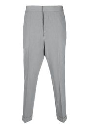 Officine Generale pressed-crease straight-leg trousers - Grigio