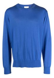 Officine Generale fine-knit cotton jumper - Blu