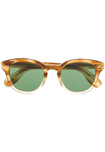 tortoiseshell detail sunglasses