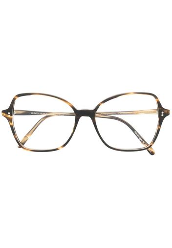 Oliver Peoples Occhiali da sole oversize - Marrone