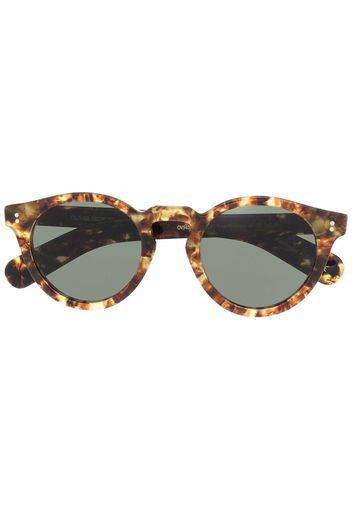 Oliver Peoples Occhiali da sole tondi Martineaux - Marrone