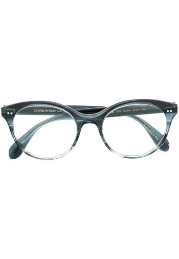 Oliver Peoples Occhiali Gwinn tondi - Blu