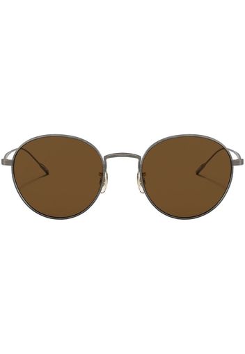 Oliver Peoples Altair round-frame sunglasses - Marrone